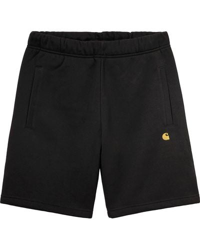 Carhartt Chase Sweat Shorts - Black