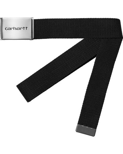 Carhartt Clip Chrome Belt - Black
