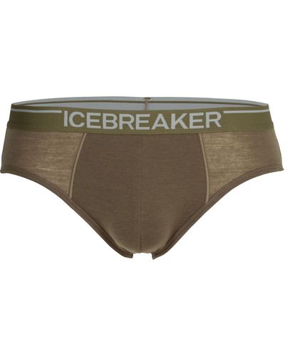 Icebreaker Anatomica Briefs - Green