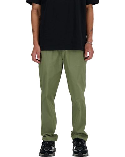 New Balance Twill Tapered Pant 30" - Green
