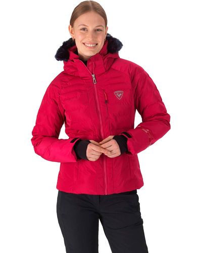 Rossignol Rapide Pearly Ski Jacket - Red