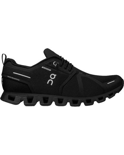 On Shoes Cloud 5 Waterproof Running Shoe - Black