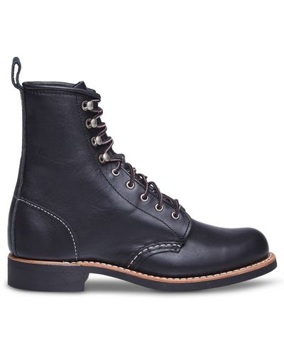 Red Wing Silversmith Black Boundary Leather Boots