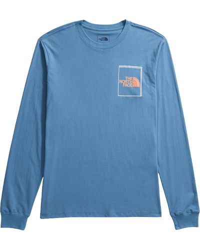 The North Face Long Sleeve Brand Proud T - Blue