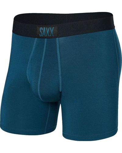 Saxx Underwear Co. Ultra Boxer Brief Fly - Blue