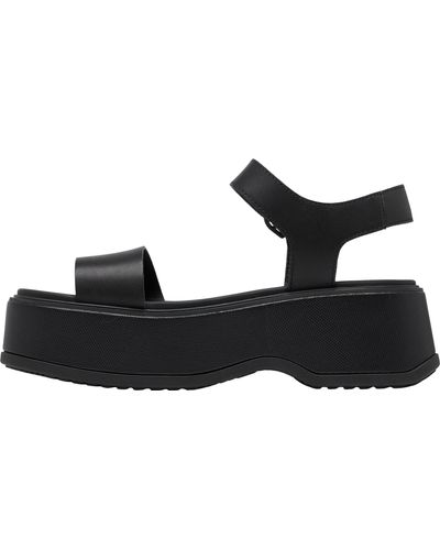 Sorel Dayspring Ankle Strap Sandals - Black