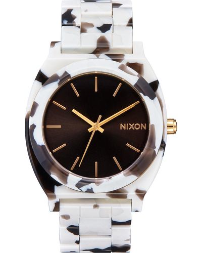 Nixon Time Teller Acetate Watch - Grey