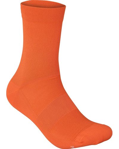 Poc Fluo Mid Sock - Orange