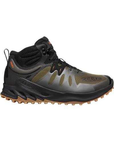 Keen Zionic Waterproof Hiking Boots - Black