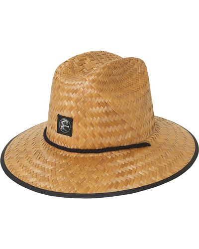 O'neill Sportswear Sonoma Lite Straw Lifeguard Hat - Brown