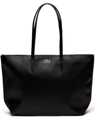 Lacoste Concept Zip Tote Bag - Black