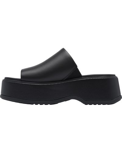 Sorel Dayspring Slide Sandals - Black