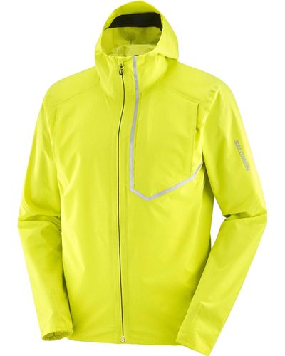 Salomon Bonatti Trail Waterproof Jacket - Yellow