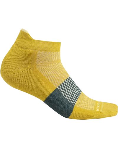 Icebreaker Multisport Light Micro Socks - Yellow
