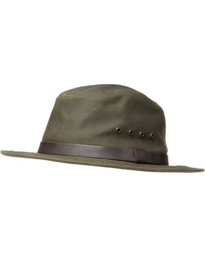 Filson Tin Cloth Packer Hat - Green