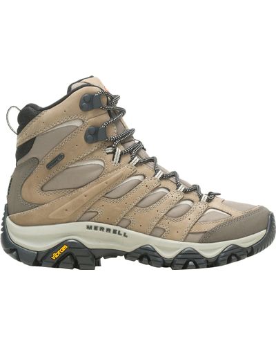 Merrell Moab 3 Apex Mid Waterproof Hiking Boots - Black