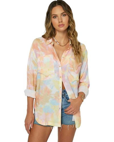O'neill Sportswear Ansel Woven Oversize Shirt - Multicolour