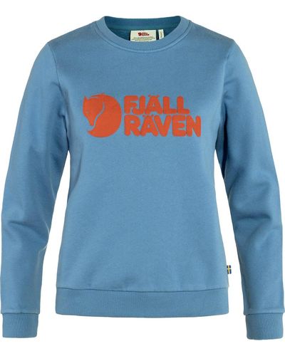 Fjallraven Fjallraven Logo Sweater - Blue