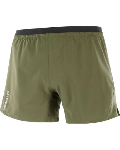 Salomon Cross 5 In Shorts - Green