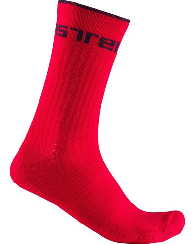 Castelli Distanza 20 Sock - Red