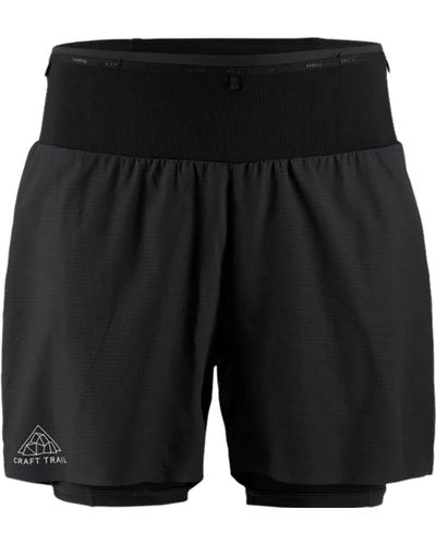 C.r.a.f.t Pro Trail Shorts - Black