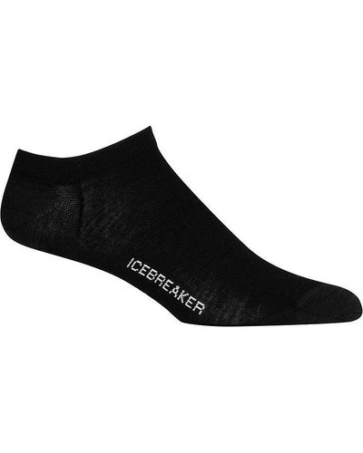 Icebreaker Lifestyle Fine Gauge Socks - Black