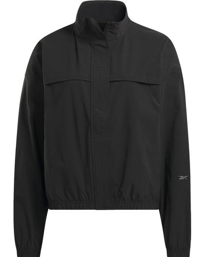 Reebok Active Collective Skystretch Woven Jacket - Black