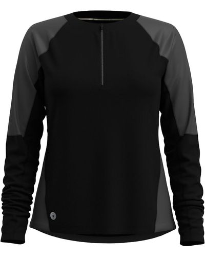 Smartwool Mountain Bike Long Sleeve Jersey - Black