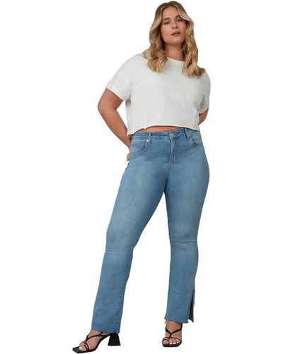 Lola Jeans Billie High Rise Bootcut Jeans - Blue