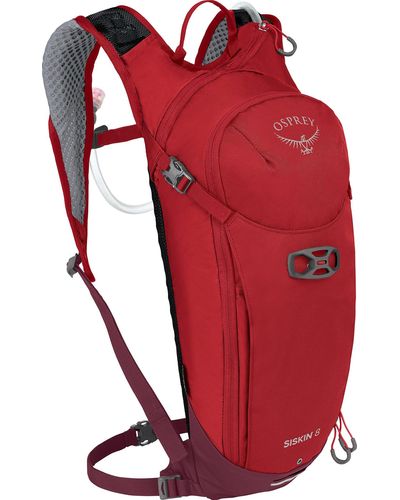 Osprey Siskin 8l With Reservoir Backpack - Red