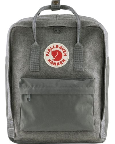Fjallraven Kånken Recycled Wool Backpack 16l - Grey