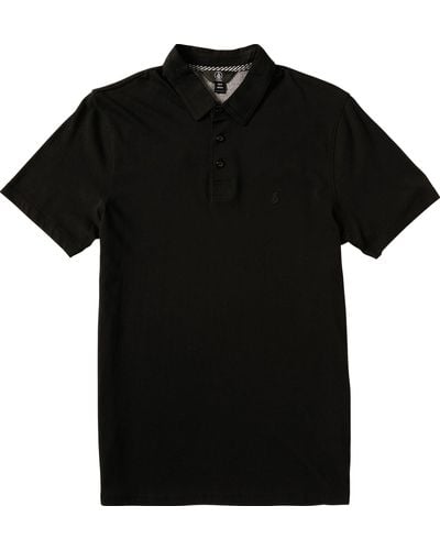 Volcom Wowzer Short Sleeve Polo - Black