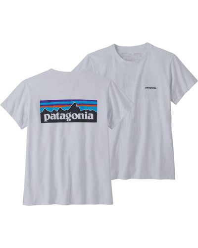 Patagonia P-6 Logo Responsibili-tee T-shirt - Blue