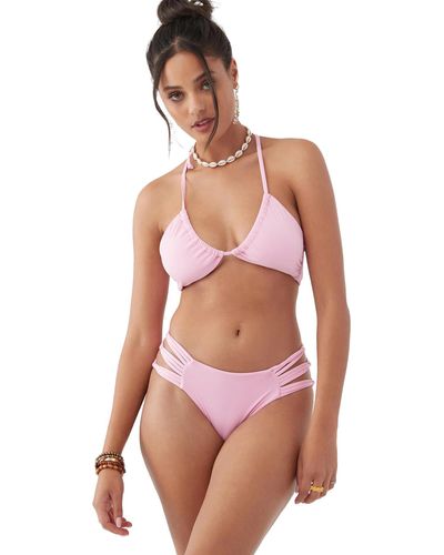 O'neill Sportswear Saltwater Solids Boulders Bikini Bottom - Pink