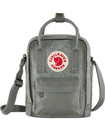 Fjallraven Kånken Recycled Wool Shoulder Bag 2.5l - Grey