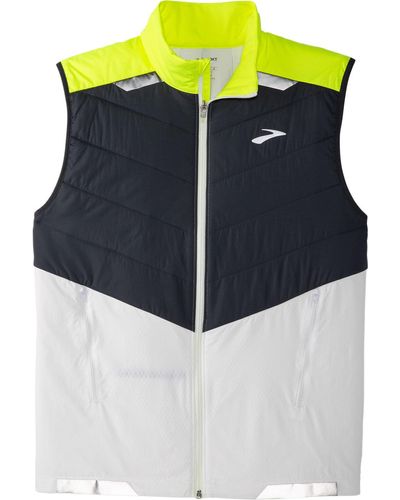 Brooks Run Visible Insulated Vest - Blue