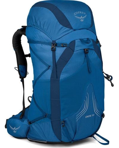 Osprey Exos 58l Ultralight Backpack - Blue