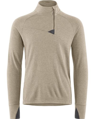 Klättermusen Huge Half Zip Sweater - Grey