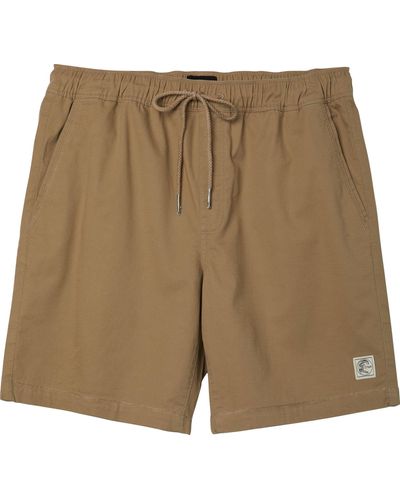 O'neill Sportswear Porter Woven 18 In Shorts - Natural