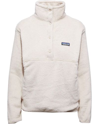 Patagonia Re-tool Half Snap Pullover - White