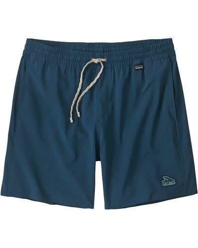 Patagonia Hydropeak 16 In Volley Shorts - Blue