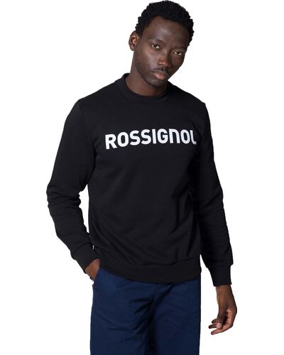 Rossignol Round Neck Logo Sweatshirt - Blue