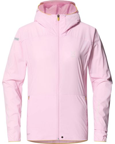 Haglöfs L.i.m Tempo Trail Jacket - Pink
