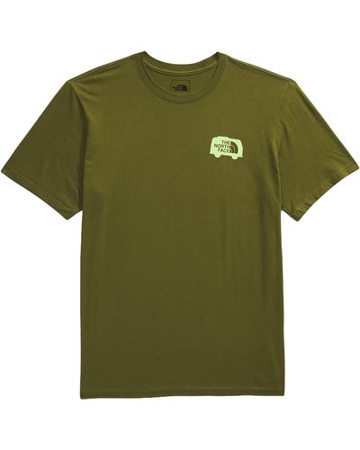 The North Face Short Sleeve Brand Proud T - Green