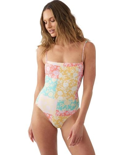 O'neill Sportswear Olivia Marbella Cheeky One Piece Swimsuit - Multicolour