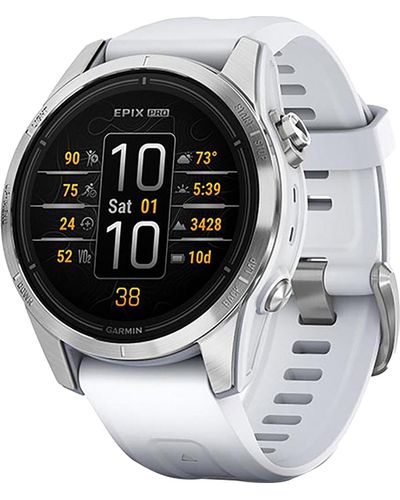 Garmin Epix Pro Standard Edition 42mm Smart Watch - Metallic