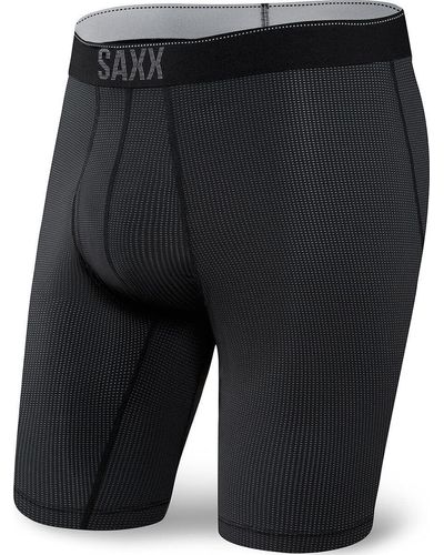 Saxx Underwear Co. Quest 2.0 Long Leg Fly - Black
