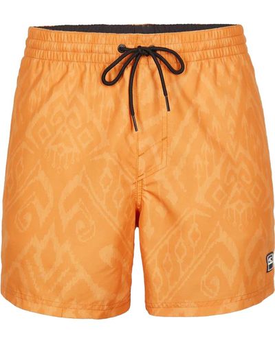 O'neill Sportswear Cali Print 15'' Volley Short - Orange