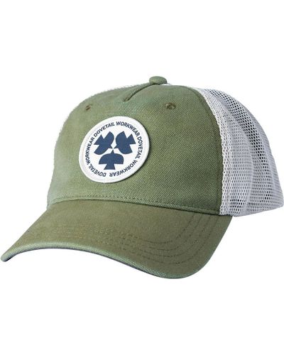 Dovetail Workwear Trucker Hat - Green