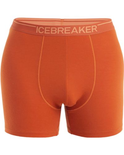 Icebreaker Anatomica Boxers - Orange